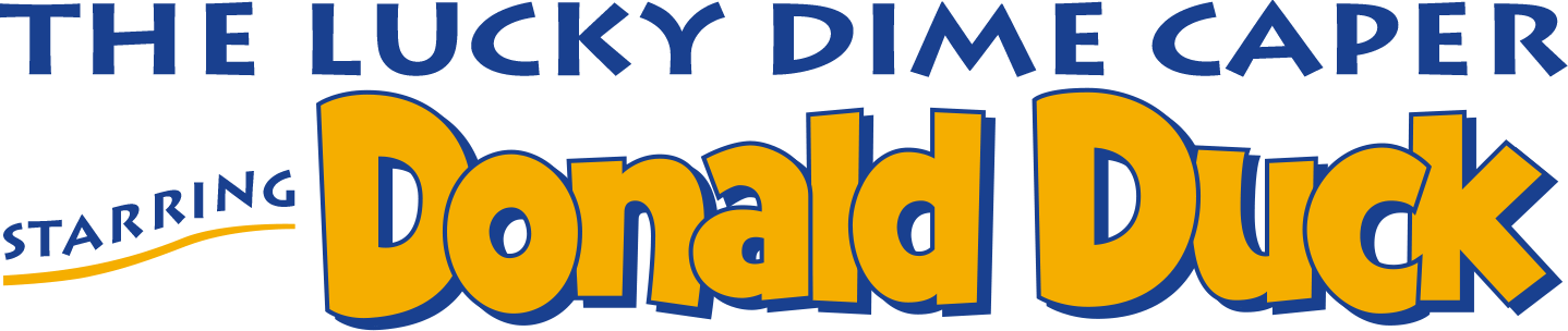 логотип Lucky Dime Caper starring Donald Duck